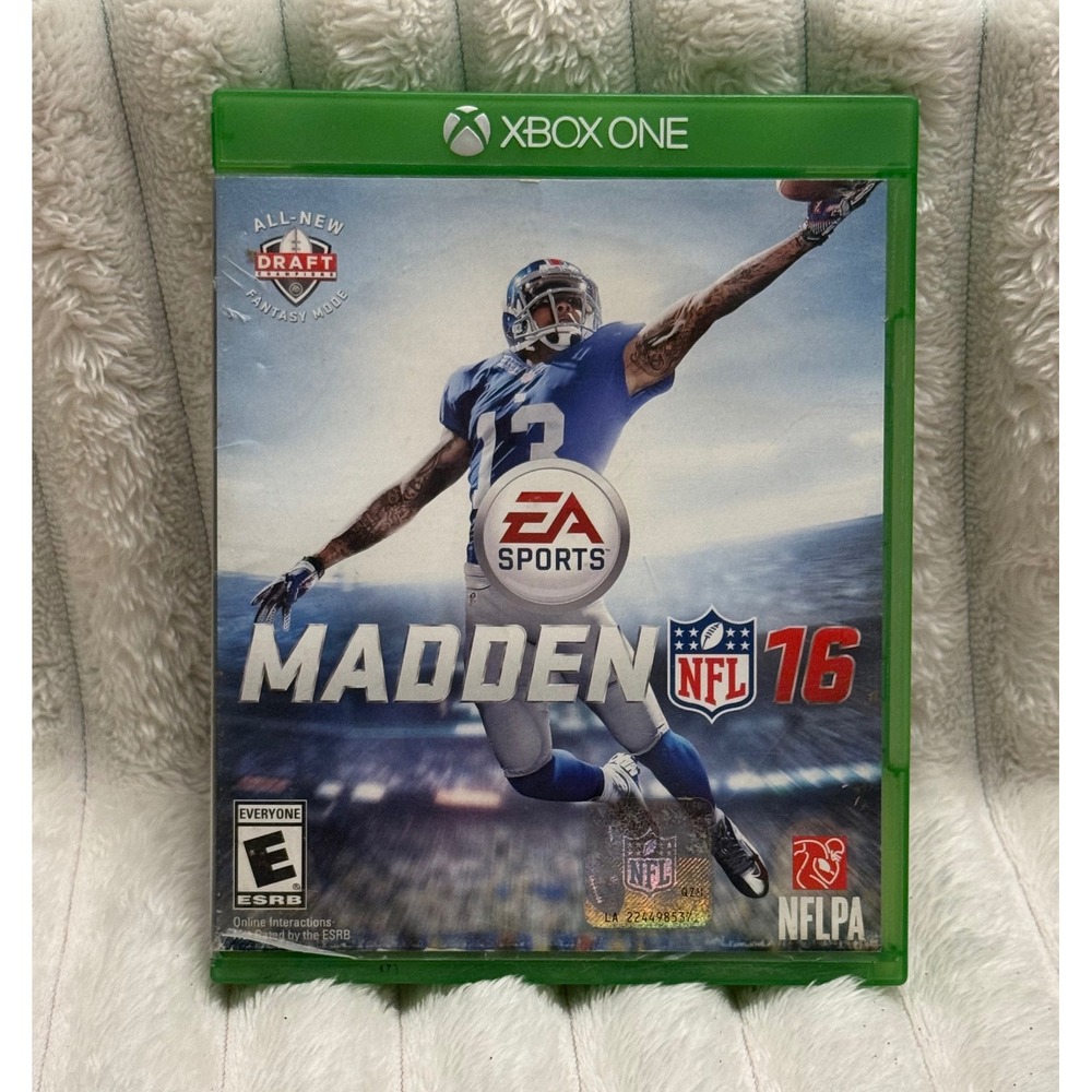 Madden NFL 16 Microsoft Xbox One 2015 EA Sports Complete w/ Case & Inserts